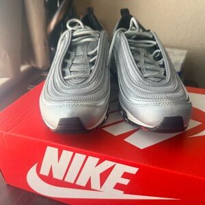 Nike Metallic Silver Sneakers